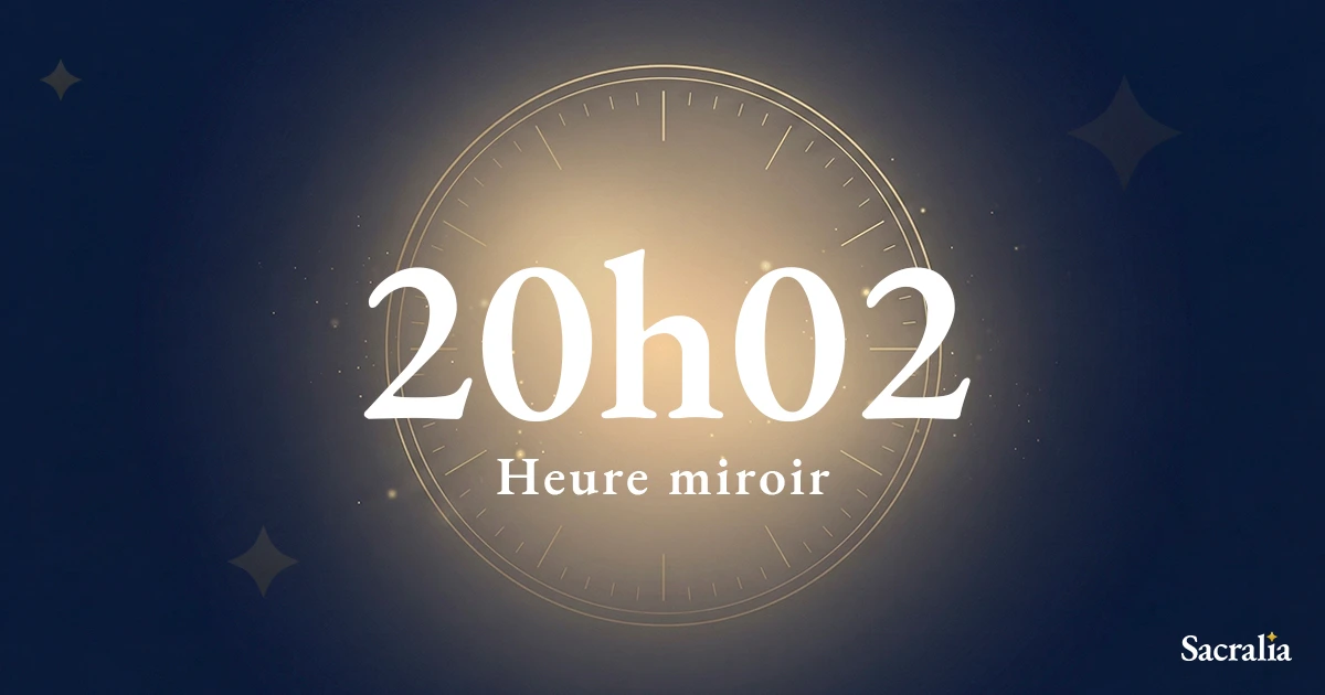 Heure miroir 20h02 — signification et message de l'ange Umabel