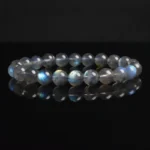 labradorite-macro Perles de labradorite en gros plan